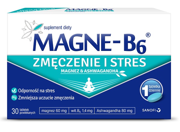 Sanofi Aventis Magne-B6 Zmęczenie i Stres 30 tabletek 3713241