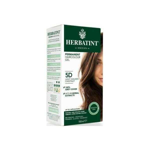 Herbatint Farba 150ml, Herbatint Farba 150ml: 5D Jasny Złoty Kasztan SZYBKA WYSYŁKA