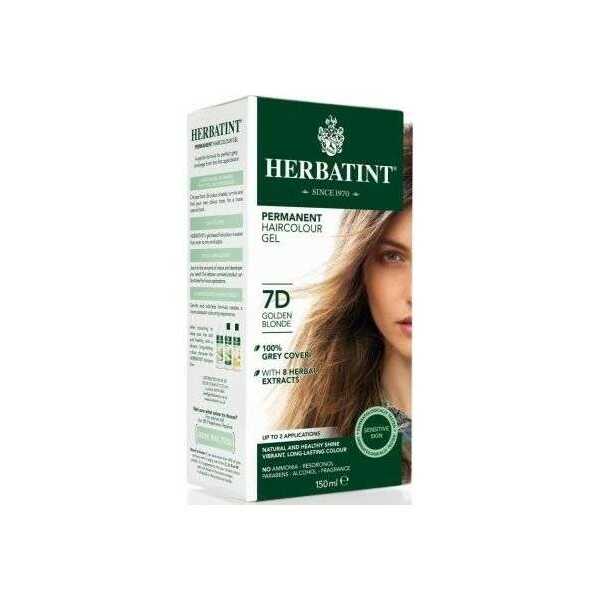 Herbatint Farba 150ml, Herbatint Farba 150ml: 7D Złoty Blond