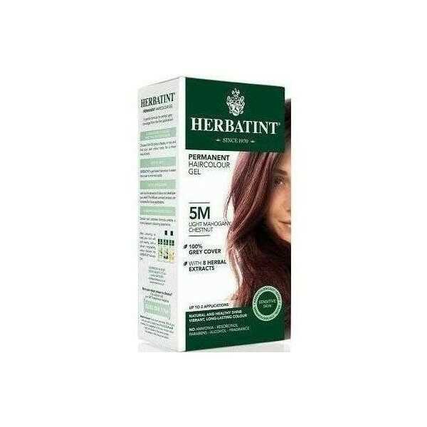 Herbatint Farba 150ml, Herbatint Farba 150ml: 5M Jasny Mahoniowy Kasztan