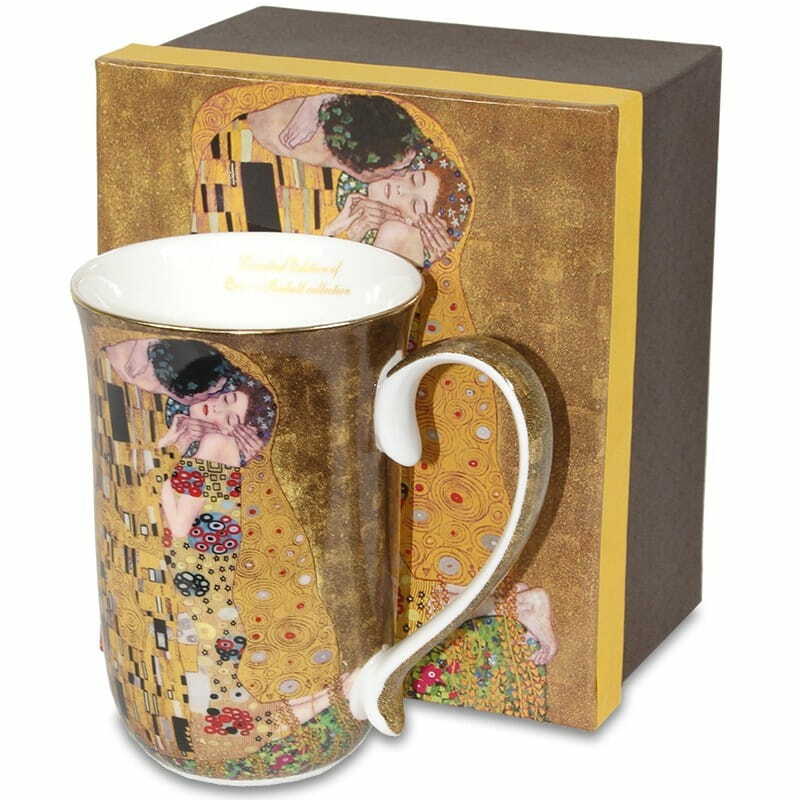 Pigmejka GUSTAW KLIMT Kubek porcelanowy, 12,5x12,5x8,5 cm