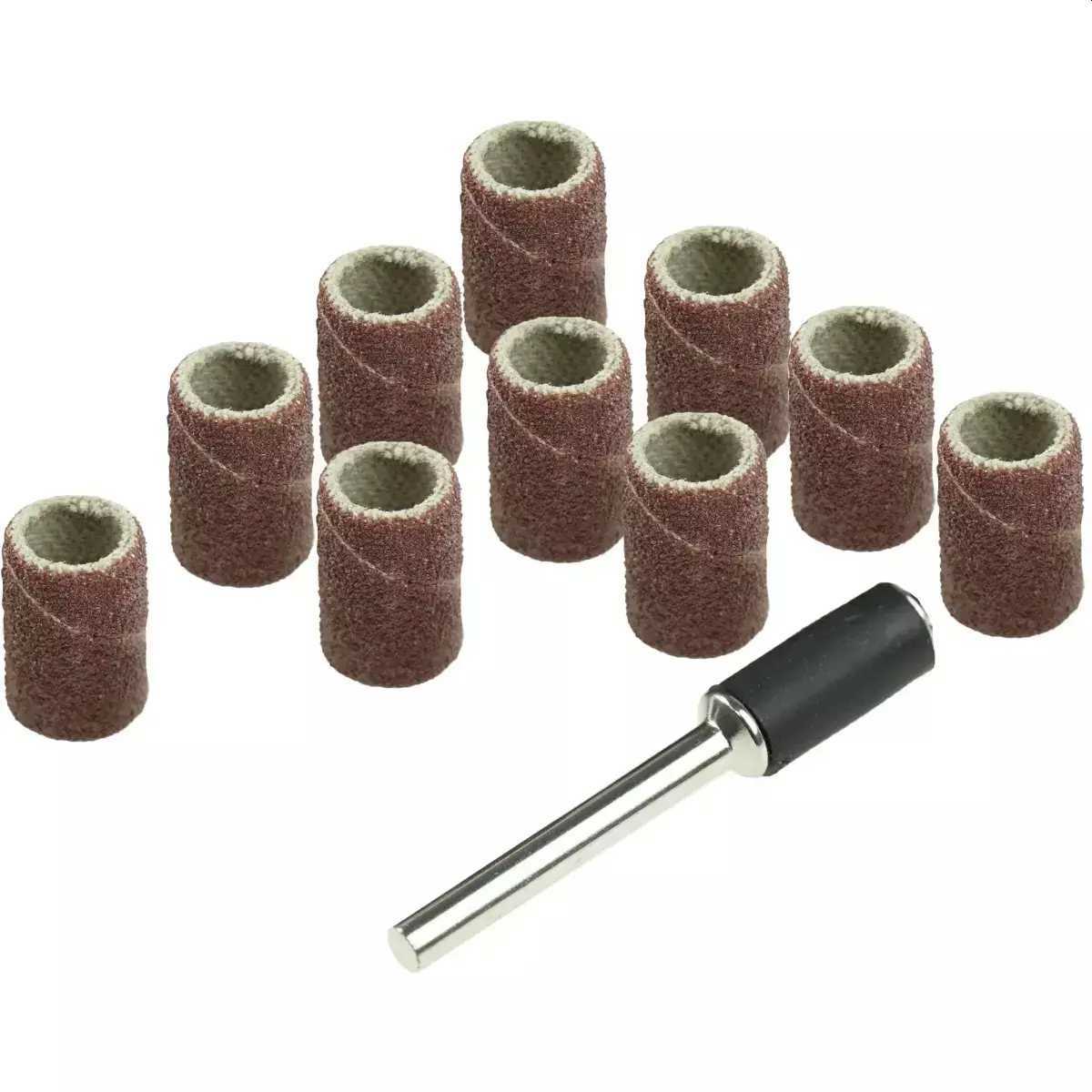 DEDRA Taśma szlifierska 6.3mm, K60, K120 zestaw 11szt (08T600)