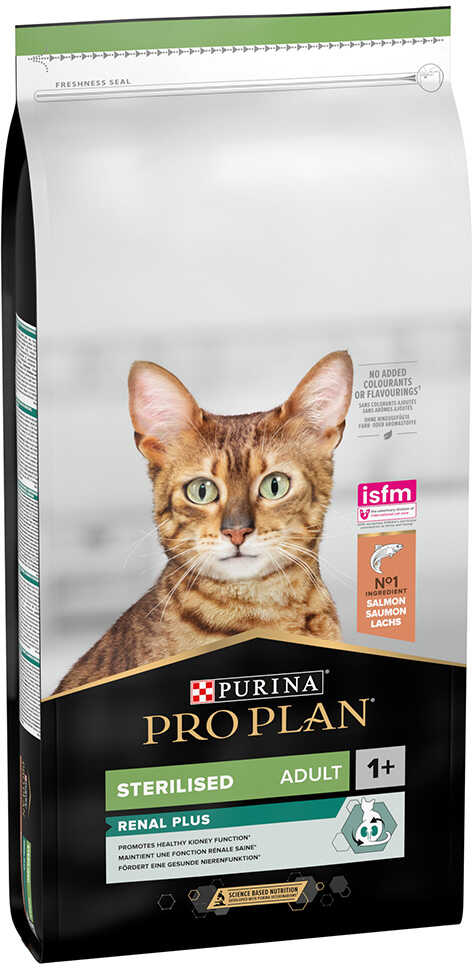 PURINA PRO PLAN Sterilised Adult Renal Plus, łosoś - 14 kg Dostawa GRATIS!