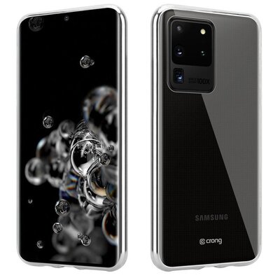 Crong Etui Crystal Slim Cover na Samsung Galaxy S20 Ultra przezroczysty CRG-CRSLIM-SGS20U-TRS