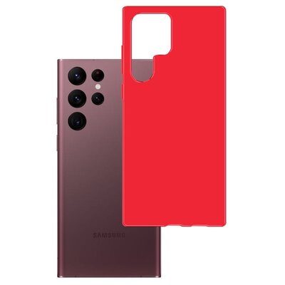 3MK, Etui dla Samsung Galaxy S23 Ultra, Matt Case, strawberry