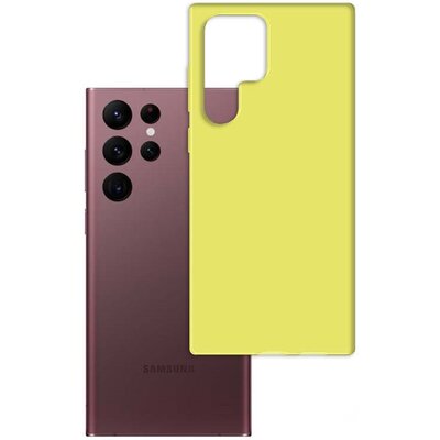 3mk Etui Matt Case do Galaxy S23 Ultra żółte