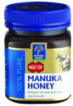 Miód Manuka MGO™ 100+ Nektarowy 250g (nawet do 179,7 mg/kg MGO)