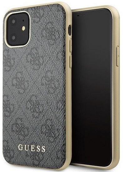 Guess 4G Charms Collection - Etui iPhone 11 szary