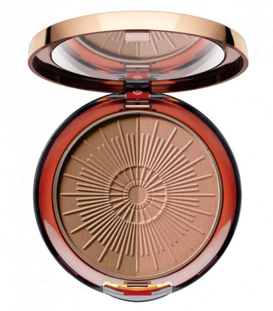 Artdeco Bronzing puder Compact Long-Lasting, puder brązu, nr 10, beach club 4052136106268