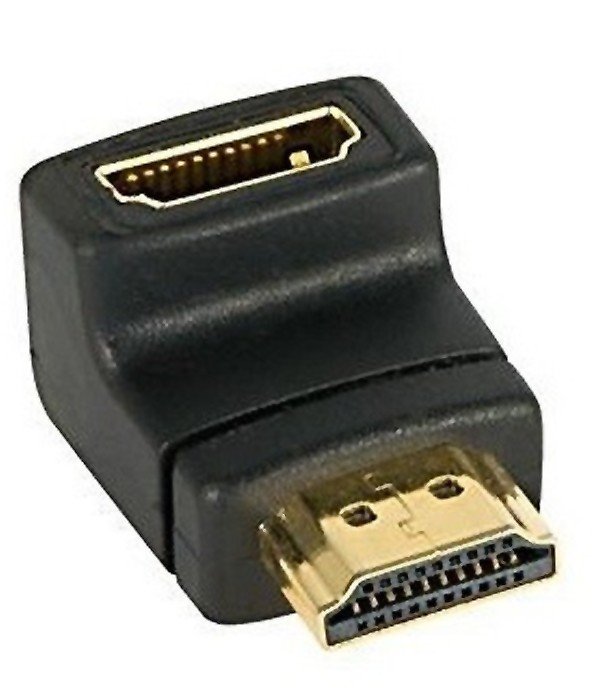 Lindy Adapter HDMI High Speed, kątowy, (41085)