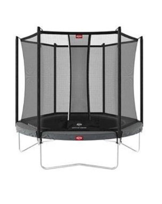 Berg Trampolina ogrodowa Favorit z siatką zabezpieczającą Comfort 200 cm grau 35.07.33.00