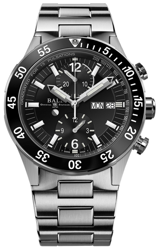 Zegarek Ball DC3030C-S-BK Roadmaster Rescue Chronograph