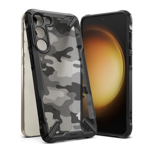 Zdjęcia - Etui Ringke  ochronne  Fusion X Design do Samsung Galaxy S23+ Plus Camo Blac 