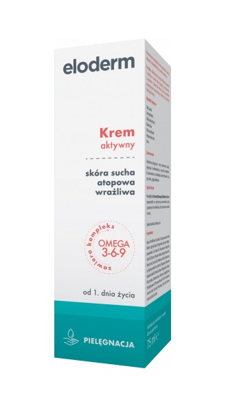 POLPHARMA Eloderm krem aktywny od 1 dnia życia 75 ml