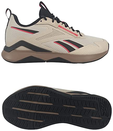 Reebok Damskie trampki Nanoflex Adventure TR, miękkie ecru/taupe/Core Black, rozmiar 5,5 UK, Soft Ecru Taupe Core czarny, 38.5 EU