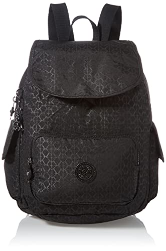 Kipling Damskie plecaki City Pack S, Signature Emb, jeden rozmiar, Signature Emb, Rozmiar Uniwersalny