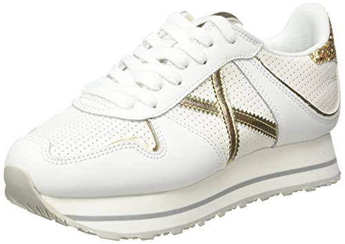 Munich Damskie trampki Massana Sky 159 Low-Top, Biały, 37.5 EU