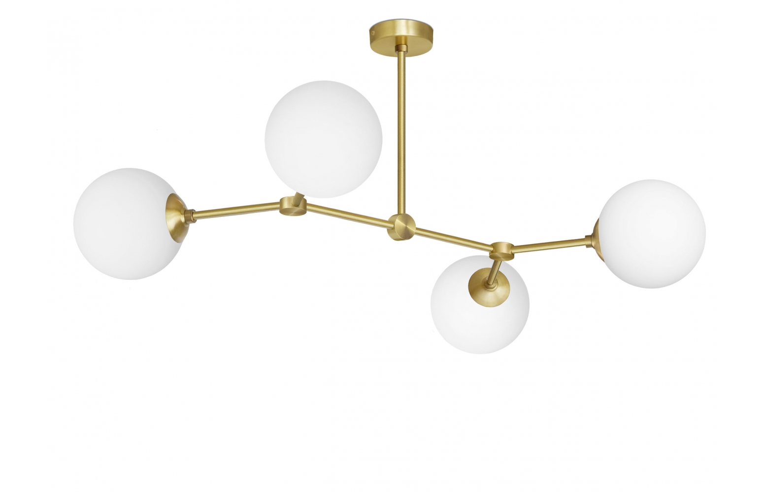 Złota mosiężna lampa do salonu GP-S4T