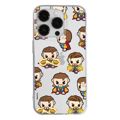 ERT GROUP etui na telefon Apple Iphone 14 PRO MAX, case oryginalny i oficjalnie licencjonowany przez Marvel, wzór Dr Strange 001, optymalnie dopasowane, plecki z TPU cześciowo przeźroczyste