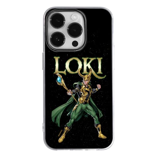 ERT GROUP etui na telefon Apple Iphone 14 PRO MAX, case oryginalny i oficjalnie licencjonowany przez Marvel, wzór Loki 002, optymalnie dopasowane, plecki z TPU