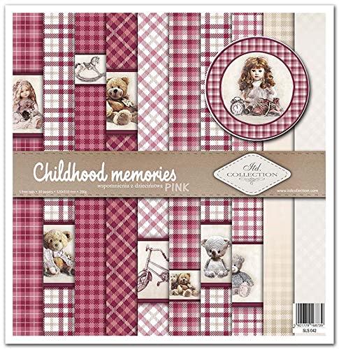 Zestaw Do Scrapbookingu Sls-042 ''Childhood Memories - Pink''
