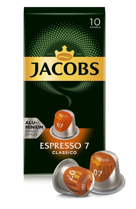 Kapsułki do Nespresso Jacobs Espresso 7 Classico 10 szt.