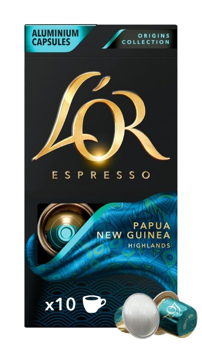 Kapsułki do Nespresso L'OR Papua New Guinea Highlands 10 szt.