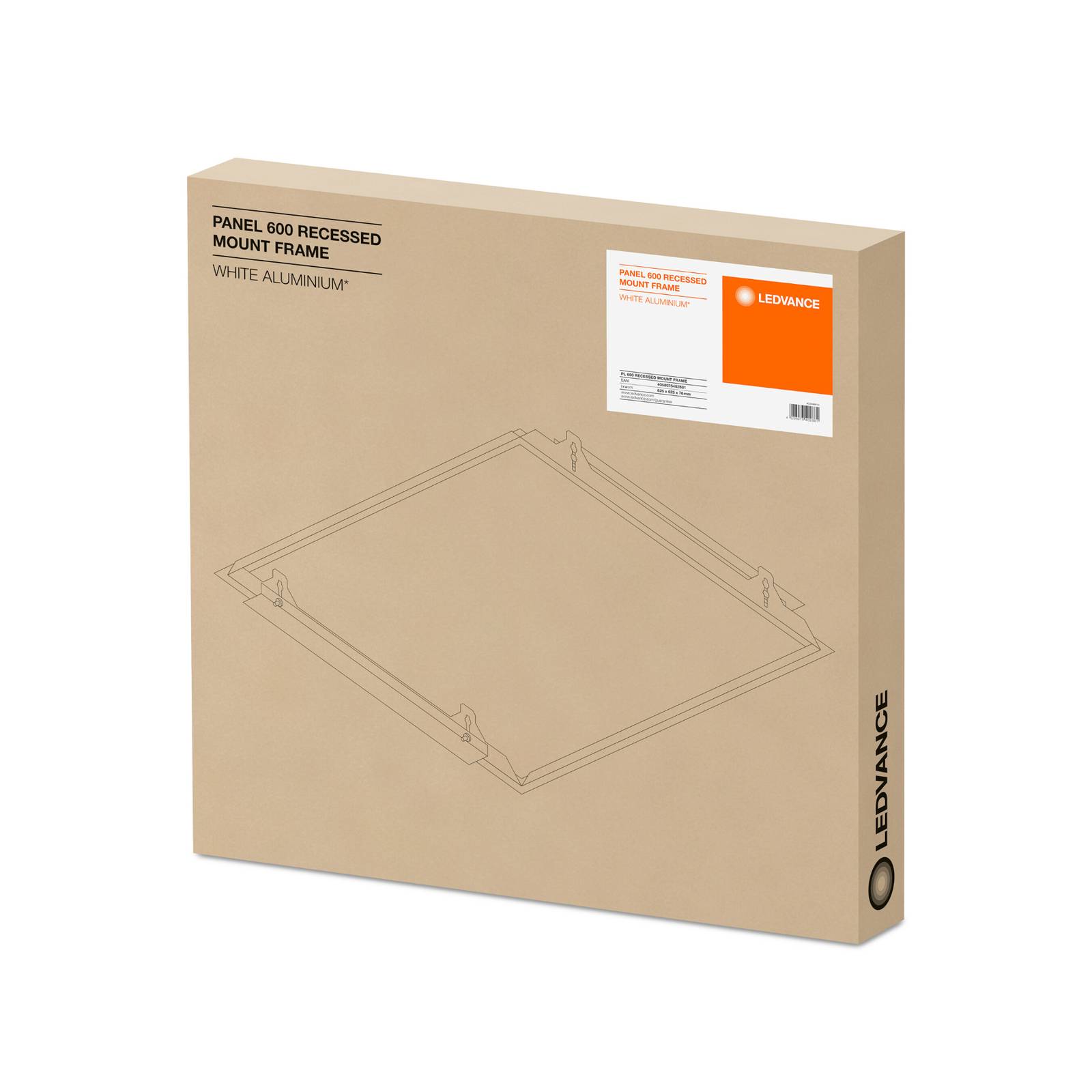 LEDVANCE SMART+ Ramka do montażu wpuszczanego 62,5cm