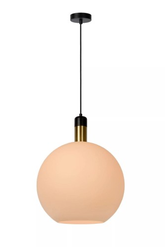 Julius D40 lampa wisząca 1-punktowa czarna/biała 34438/40/61