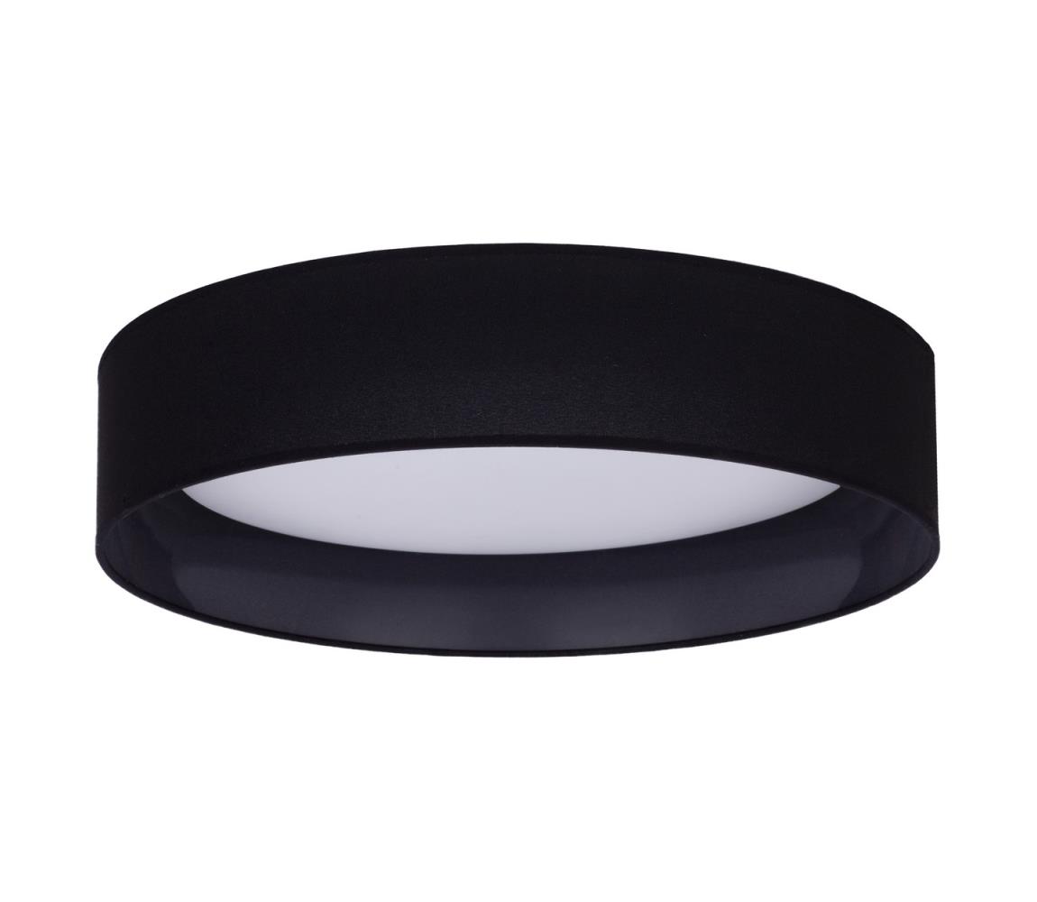 Duolla - LED Plafon ROLLER LED/24W/230V śr. 45 cm czarny