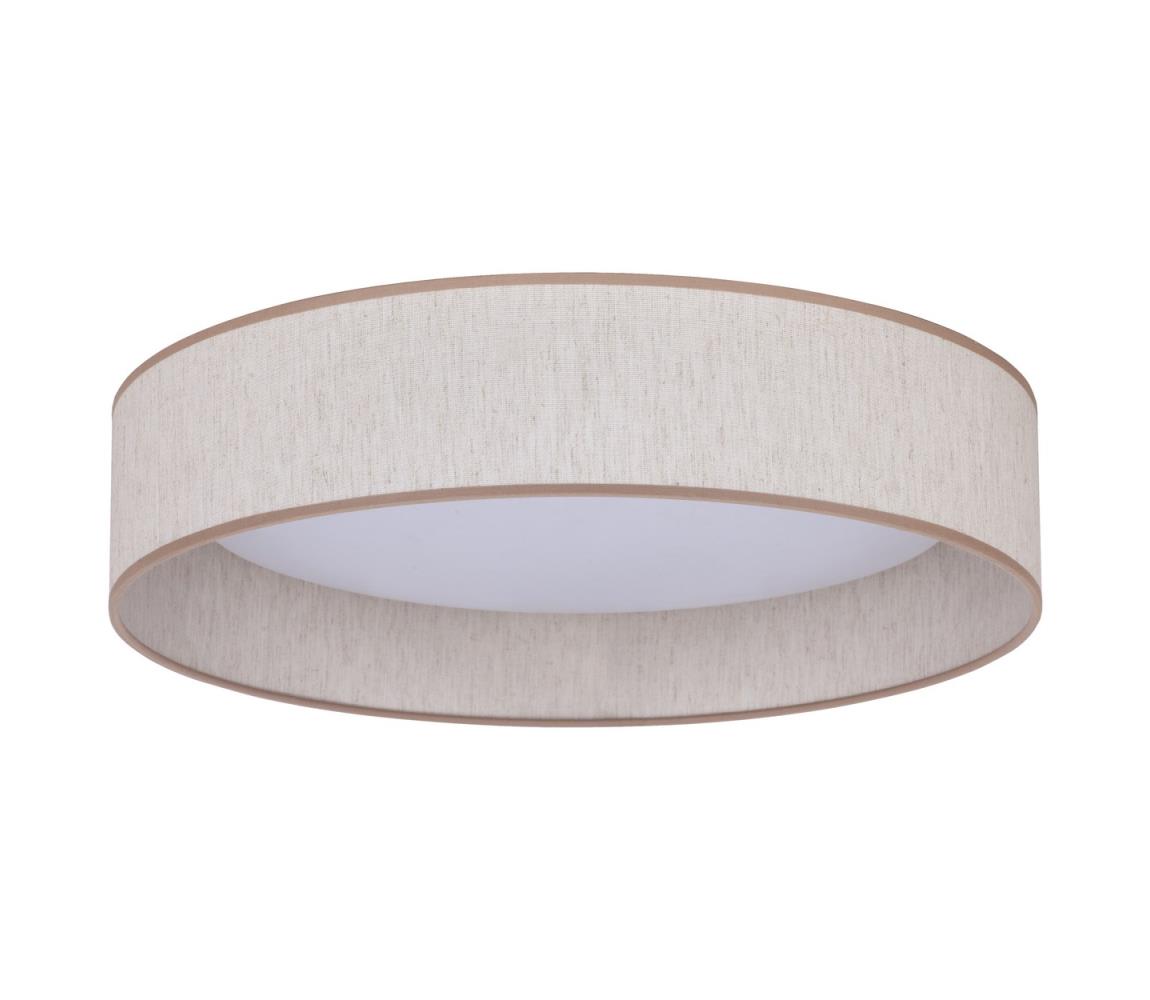 Duolla - LED Plafon ROLLER LED/24W/230V śr. 45 cm beżowy