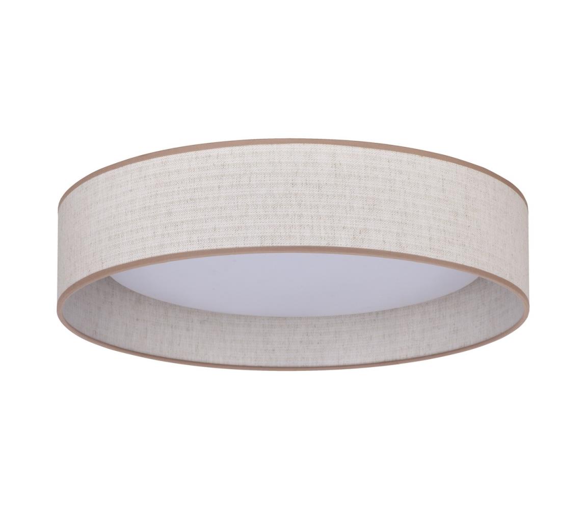 Duolla - LED Plafon ROLLER LED/24W/230V śr. 45 cm beżowy