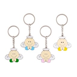 Brelok metalowy - aniołek