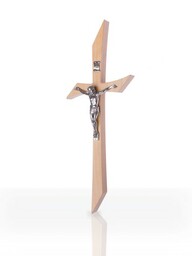 Krzyż z drewna bukowego smukły