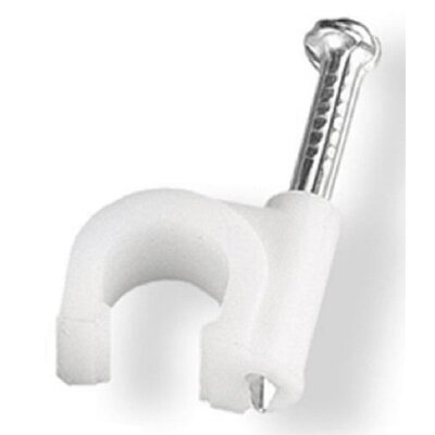 LANBERG Uchwyt na kable 7 mm LANBERG ORG01-CC70-102, 100 szt.