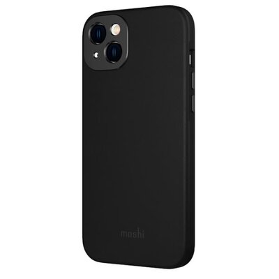 Moshi Etui Napa Slim MagSafe do iPhone 14 Plus czarne