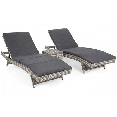 Zestaw mebli ogrodowych HOME & GARDEN Bora Bora 184657 Szary