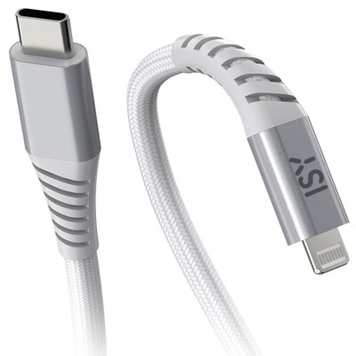 Kabel ISY ICN-5000-WT-CL USB-C do Lightning 2m