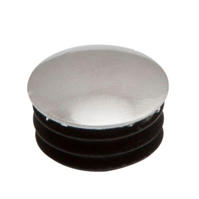 Zaślepka płaska Ø16 chrom - 2 sztuki