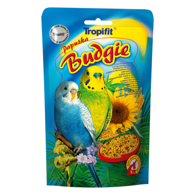 Tropifit Budgie pełnowartościowy pokarm dla papużki falistej 700g