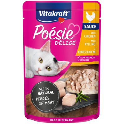 Vitakraft Poésie Deli Sauce kurczak 85g