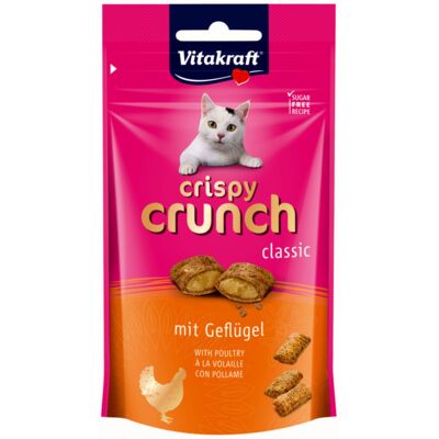 Vitakraft Cat Crispy Crunch Drób 60G