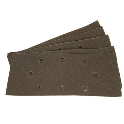 Papier ścierny z otworami 93 x 230 mm P150 zestaw: 5 sztuk Condor