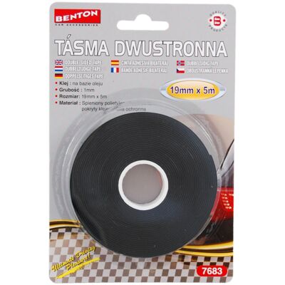 Taśma dwustronna 19 mm x 5 m