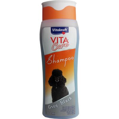 Zdjęcia - Kosmetyki dla psów Vitakraft Szampon dla psów Vita care 300 ml dla ciemnych ras 