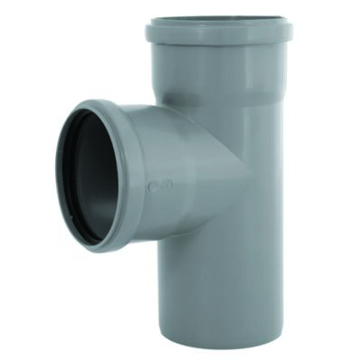 Trójnik 110 x 110 x 87 szary