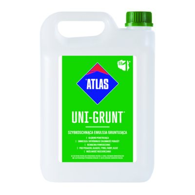 ATLAS UNI-GRUNT Szybkoschnąca emulsja gruntująca 5 kg