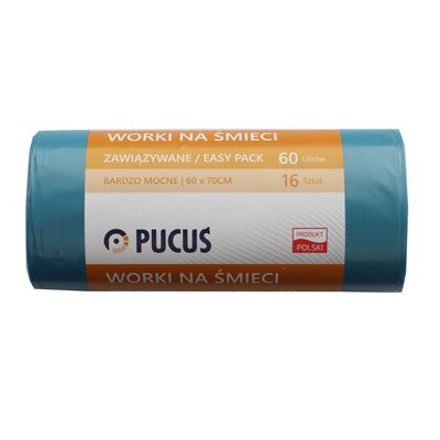 Worek Eska Lux LDPE 60 l A 16 Pucuś