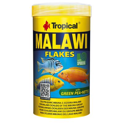 Tropical Malawi - pokarm dla pielęgnic z jeziora Malawi 250ml/50g