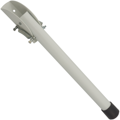 Nóżka blokująca drzwi 320 mm duża biała